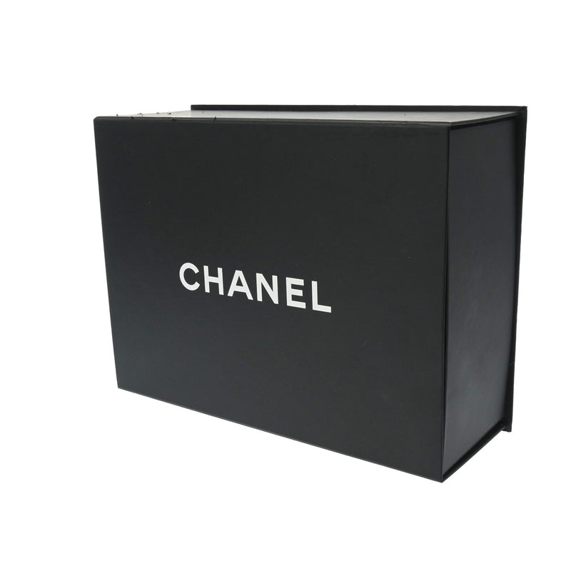 CHANEL シャネル マトラッセ チェーンショルダー Wフラップ 25cm ブラック A01112 レディース キャビアスキン ショルダーバッグ Aランク 中古 銀蔵