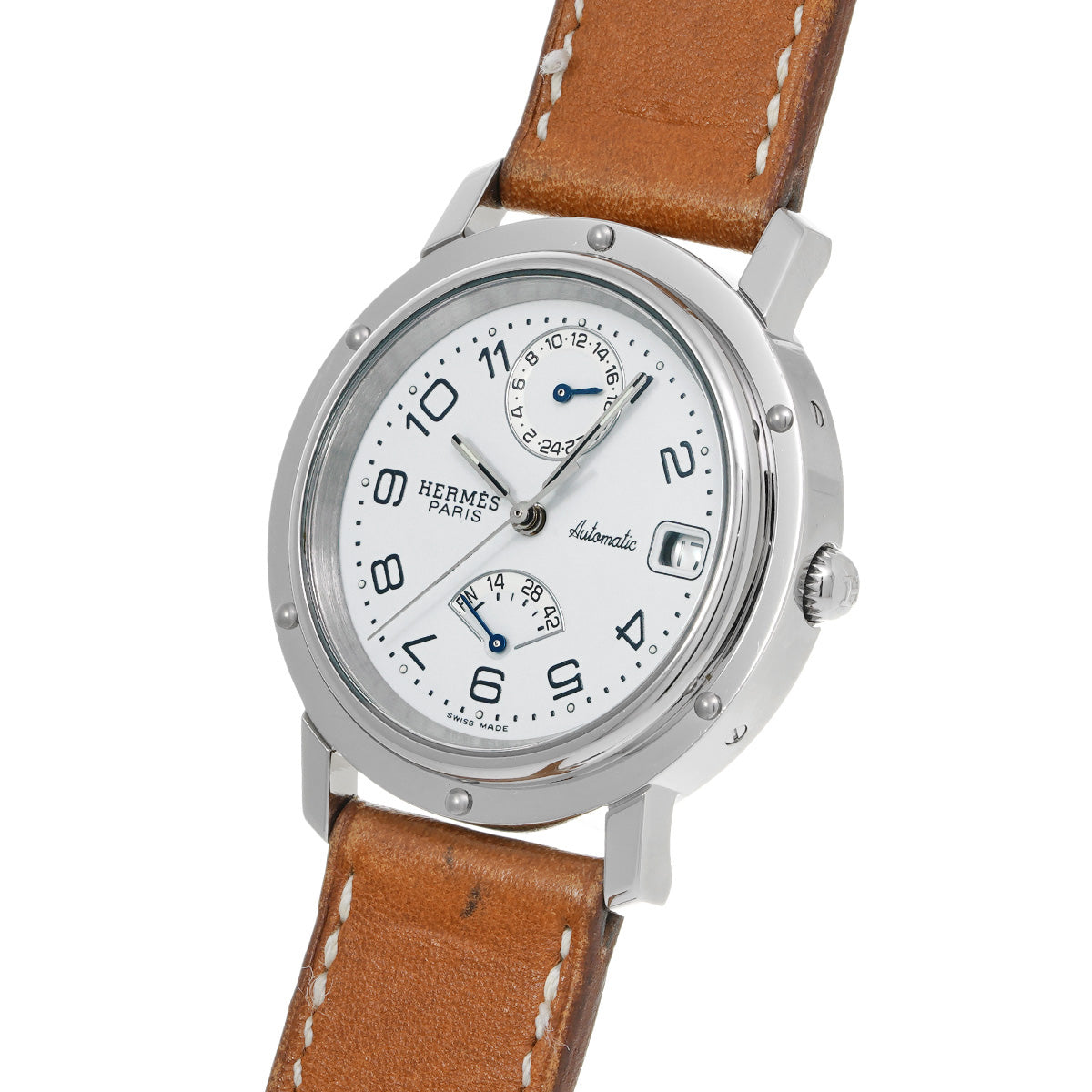 エルメス クリッパー ドゥブルトゥール メンズ 腕時計 CL5.710 HERMES 