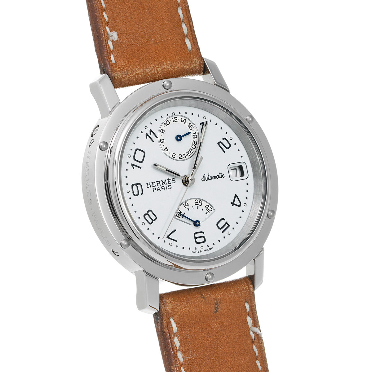 エルメス クリッパー ドゥブルトゥール メンズ 腕時計 CL5.710 HERMES 