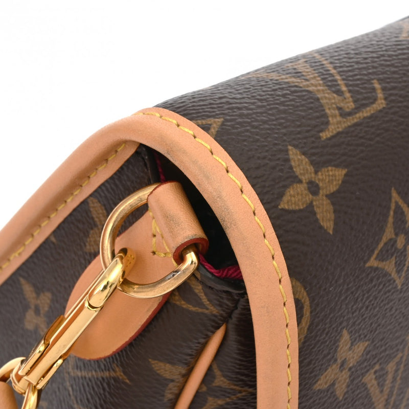 LOUIS VUITTON ルイヴィトン モノグラム ディアヌ NM PM 2WAY ブラウン M46049 レディース モノグラムキャンバス ショルダーバッグ Aランク 中古 銀蔵