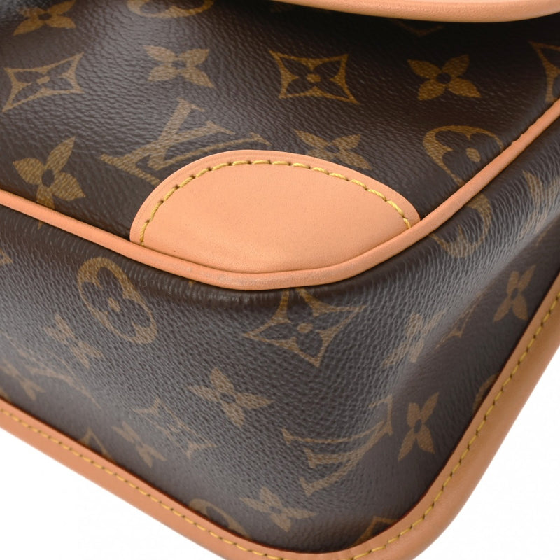 LOUIS VUITTON ルイヴィトン モノグラム ディアヌ NM PM 2WAY ブラウン M46049 レディース モノグラムキャンバス ショルダーバッグ Aランク 中古 銀蔵