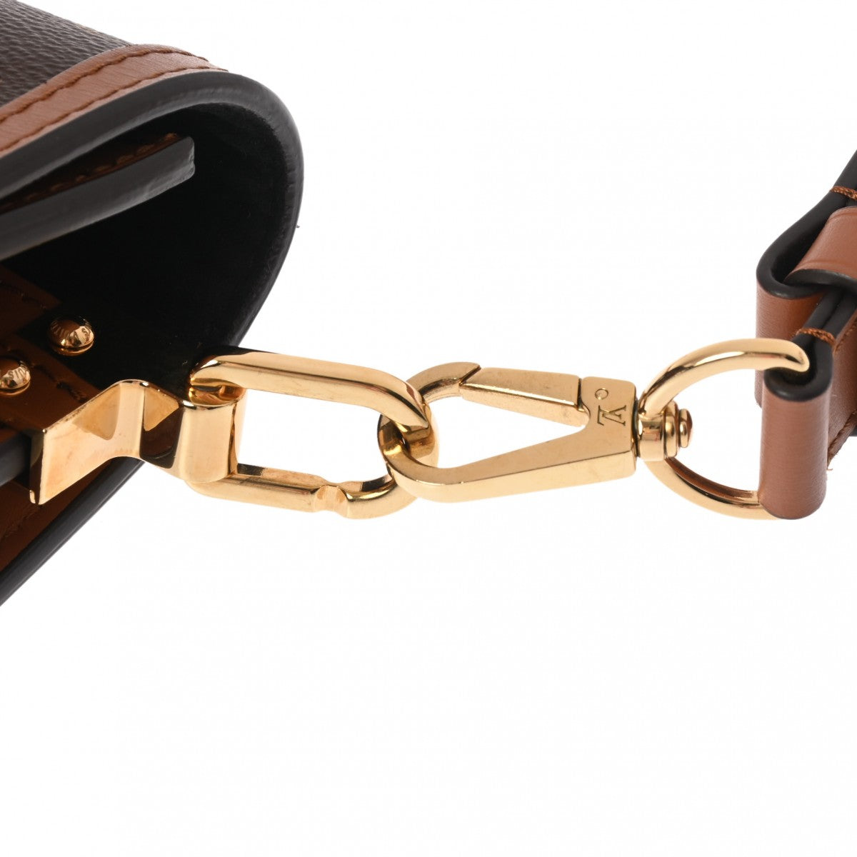 ルイヴィトン ドーフィーヌMINI モノグラム ショルダーバッグ モノグラムキャンバス M45959 ブラウン レディース LOUIS VUITTON  中古 LOUIS VUITTON（ルイ・ヴィトン） ドーフィーヌMINI モノグラム