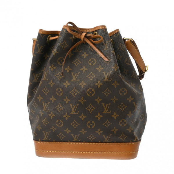 LOUIS VUITTON ルイヴィトン モノグラム ノエ ブラウン M42224 レディース モノグラムキャンバス ショルダーバッグ Bランク 中古 銀蔵