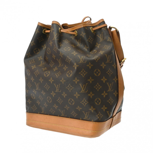 LOUIS VUITTON ルイヴィトン モノグラム ノエ ブラウン M42224 レディース モノグラムキャンバス ショルダーバッグ Bランク 中古 銀蔵