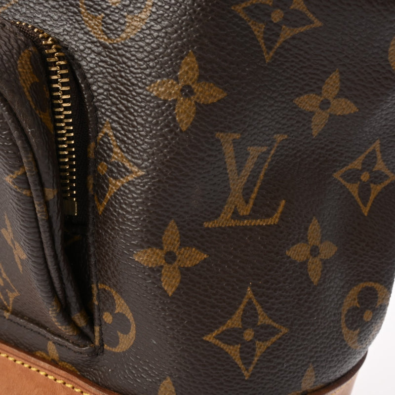 LOUIS VUITTON ルイヴィトン モノグラム モンスリ MM ブラウン M51136 レディース モノグラムキャンバス リュック・デイパック Bランク 中古 銀蔵