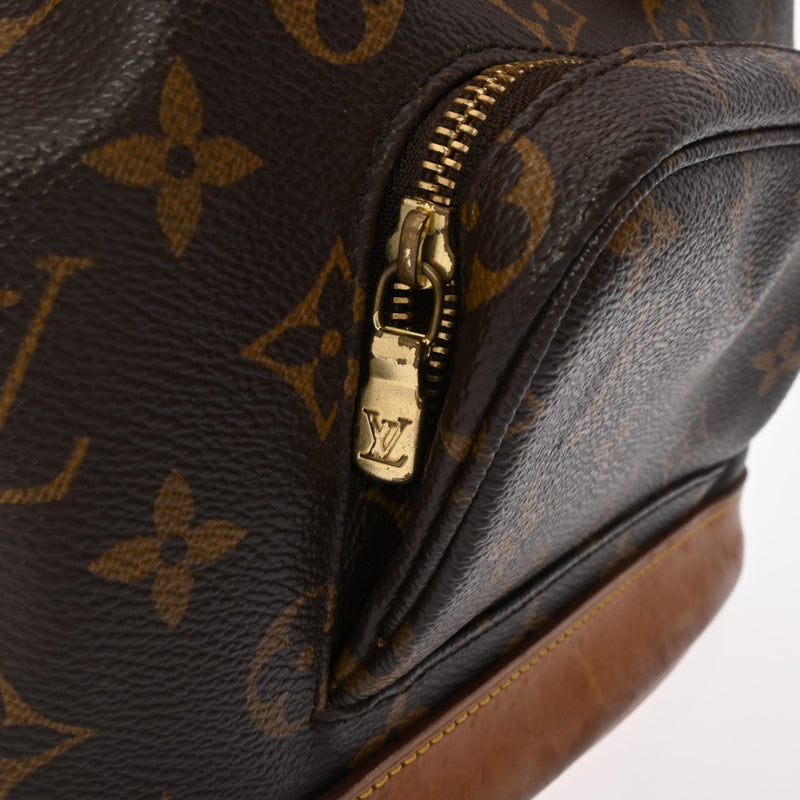 LOUIS VUITTON ルイヴィトン モノグラム モンスリ MM ブラウン M51136 レディース モノグラムキャンバス リュック・デイパック Bランク 中古 銀蔵