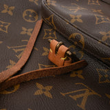 LOUIS VUITTON ルイヴィトン モノグラム モンスリ MM ブラウン M51136 レディース モノグラムキャンバス リュック・デイパック Bランク 中古 銀蔵