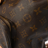 LOUIS VUITTON ルイヴィトン モノグラム モンスリ GM ブラウン M51135 レディース モノグラムキャンバス リュック・デイパック Bランク 中古 銀蔵