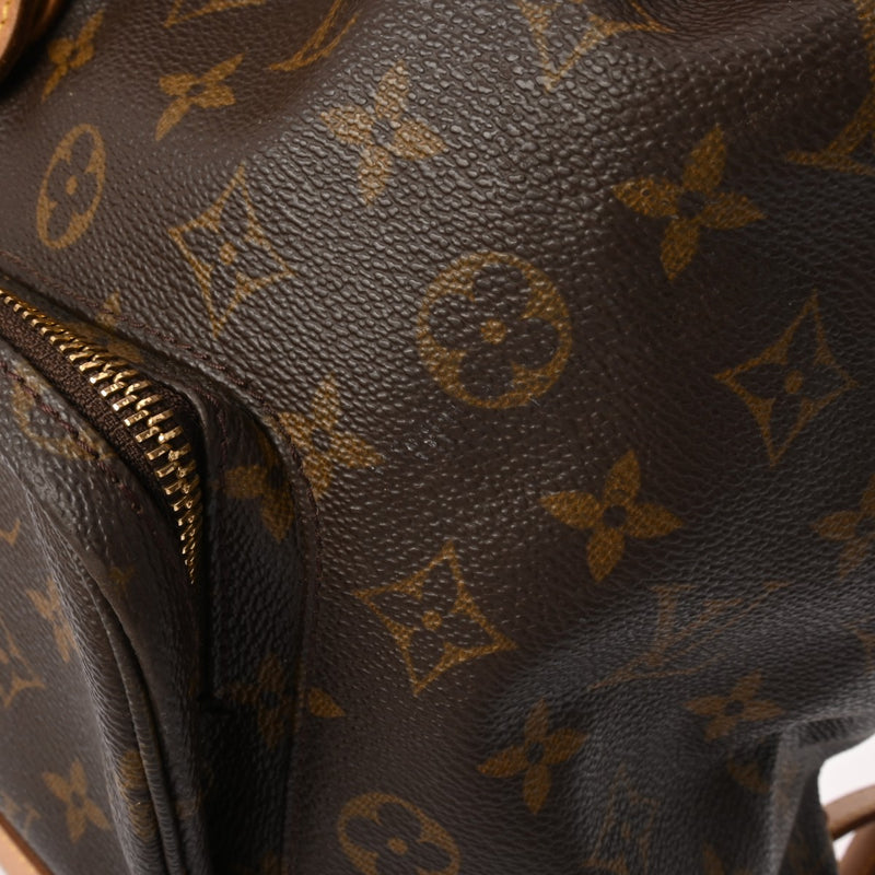 LOUIS VUITTON ルイヴィトン モノグラム モンスリ GM ブラウン M51135 レディース モノグラムキャンバス リュック・デイパック Bランク 中古 銀蔵