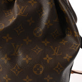 LOUIS VUITTON ルイヴィトン モノグラム モンスリ GM ブラウン M51135 レディース モノグラムキャンバス リュック・デイパック Bランク 中古 銀蔵