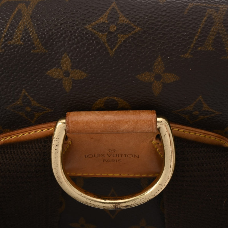 LOUIS VUITTON ルイヴィトン モノグラム モンスリ GM ブラウン M51135 レディース モノグラムキャンバス リュック・デイパック Bランク 中古 銀蔵