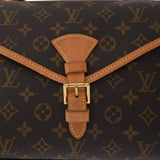 LOUIS VUITTON ルイヴィトン モノグラム ベルエア 2WAY ブラウン M51122 ユニセックス モノグラムキャンバス ハンドバッグ Bランク 中古 銀蔵