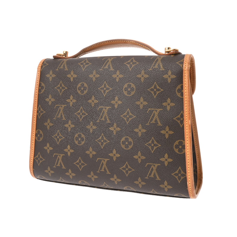 LOUIS VUITTON ルイヴィトン モノグラム ベルエア 2WAY ブラウン M51122 ユニセックス モノグラムキャンバス ハンドバッグ Bランク 中古 銀蔵