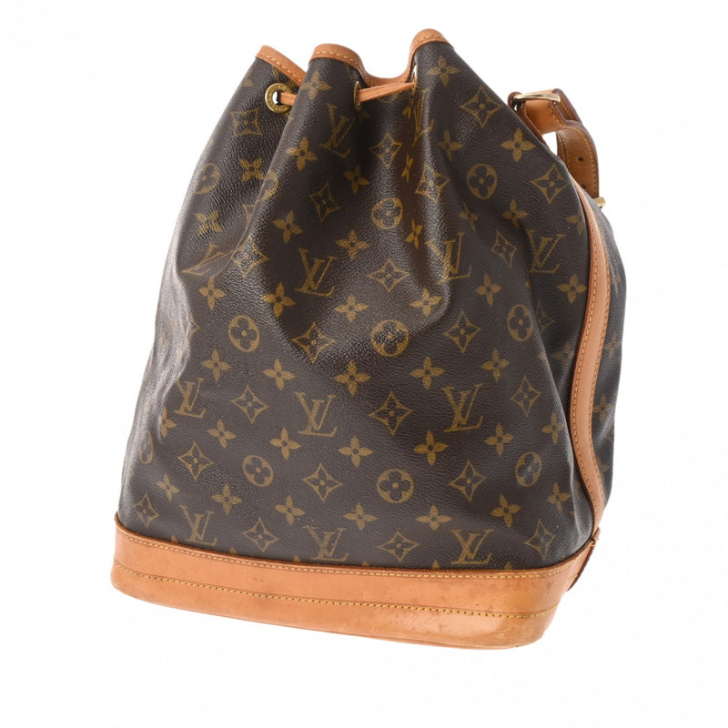 LOUIS VUITTON ルイヴィトン モノグラム ノエ ブラウン M42224 レディース モノグラムキャンバス ショルダーバッグ Bランク 中古 銀蔵