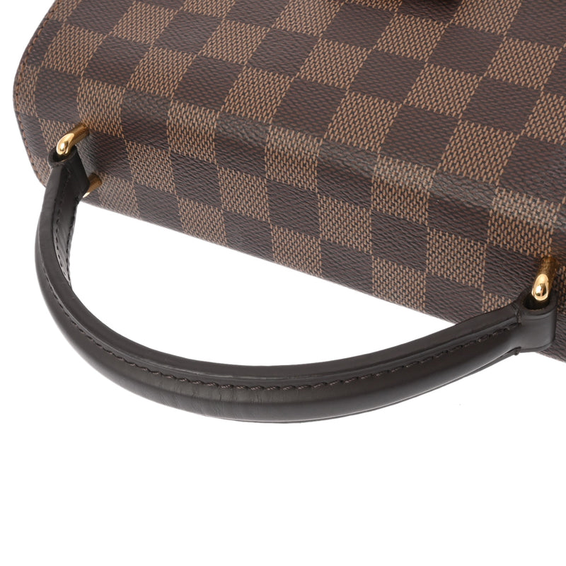 LOUIS VUITTON ルイヴィトン ダミエ クロワゼット 2WAY ブラウン N53000 レディース ダミエキャンバス ハンドバッグ ABランク 中古 銀蔵