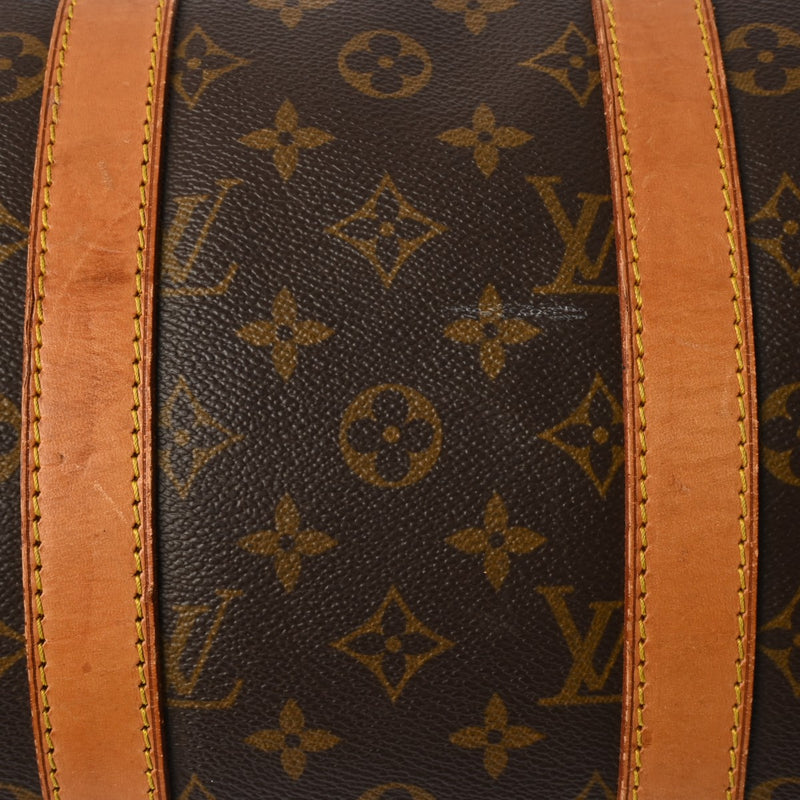 LOUIS VUITTON ルイヴィトン モノグラム キーポル 45 ブラウン M41428 ユニセックス モノグラムキャンバス ボストンバッグ Bランク 中古 銀蔵