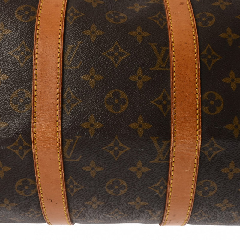 LOUIS VUITTON ルイヴィトン モノグラム キーポル 45 ブラウン M41428 ユニセックス モノグラムキャンバス ボストンバッグ Bランク 中古 銀蔵