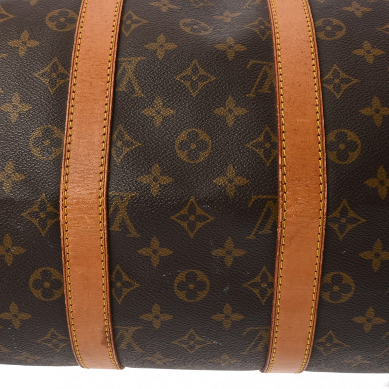 LOUIS VUITTON ルイヴィトン モノグラム キーポル 45 ブラウン M41428 ユニセックス モノグラムキャンバス ボストンバッグ Bランク 中古 銀蔵