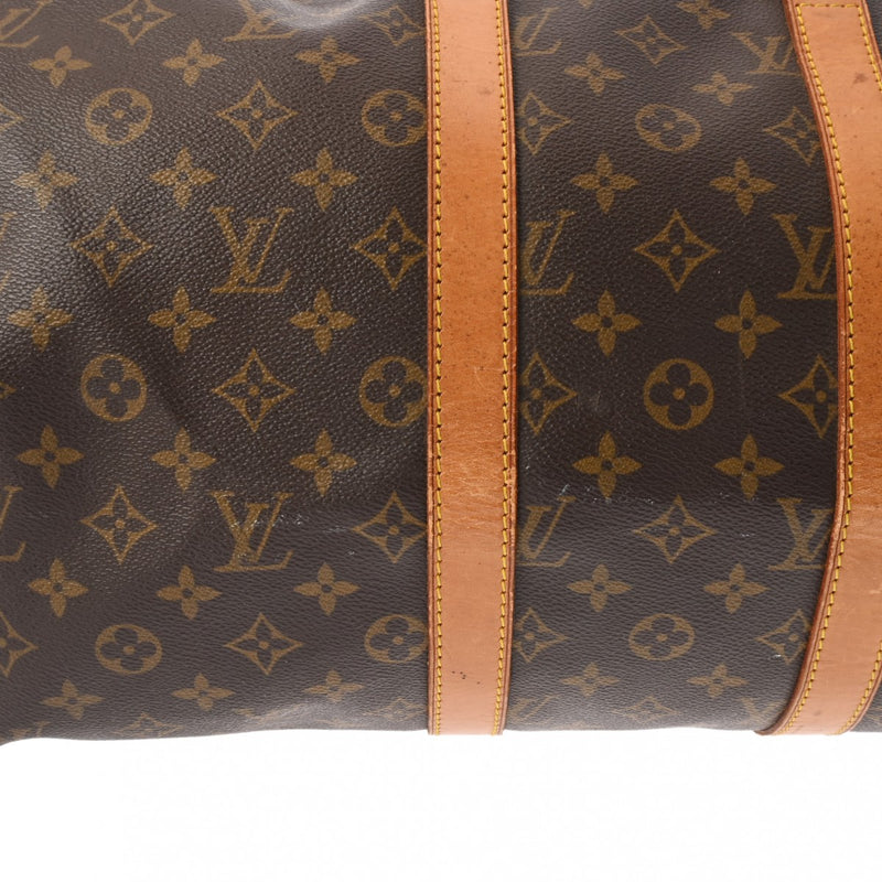 LOUIS VUITTON ルイヴィトン モノグラム キーポル 45 ブラウン M41428 ユニセックス モノグラムキャンバス ボストンバッグ Bランク 中古 銀蔵