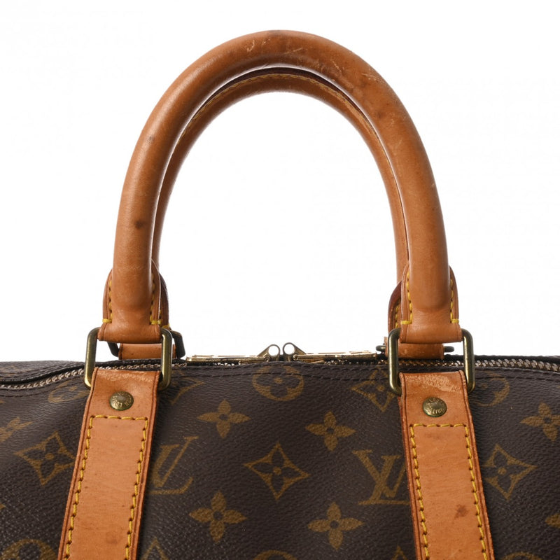 LOUIS VUITTON ルイヴィトン モノグラム キーポル 45 ブラウン M41428 ユニセックス モノグラムキャンバス ボストンバッグ Bランク 中古 銀蔵