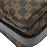 LOUIS VUITTON ルイヴィトン ダミエ ナヴィグリオ ブラウン N45255 ユニセックス ダミエキャンバス ショルダーバッグ Aランク 中古 銀蔵