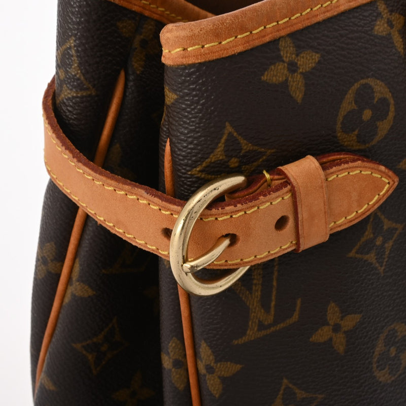 LOUIS VUITTON ルイヴィトン モノグラム バティニョール オリゾンタル ブラウン M51154 レディース モノグラムキャンバス トートバッグ Bランク 中古 銀蔵