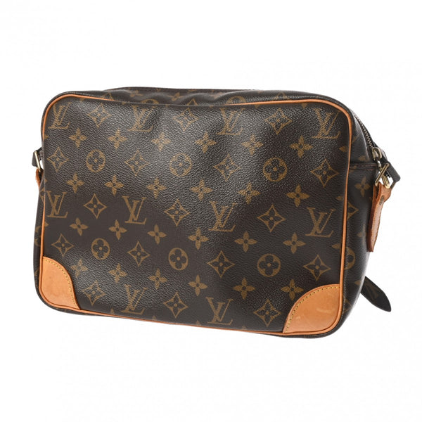 LOUIS VUITTON ルイヴィトン モノグラム ナイル ブラウン M45244 ユニセックス モノグラムキャンバス ショルダーバッグ Bランク 中古 銀蔵