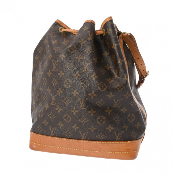 LOUIS VUITTON ルイヴィトン モノグラム ノエ ブラウン M42224 レディース モノグラムキャンバス ショルダーバッグ Bランク 中古 銀蔵