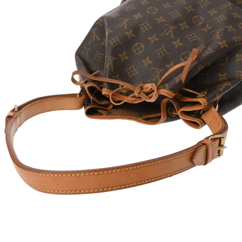 LOUIS VUITTON ルイヴィトン モノグラム ノエ ブラウン M42224 レディース モノグラムキャンバス ショルダーバッグ Bランク 中古 銀蔵