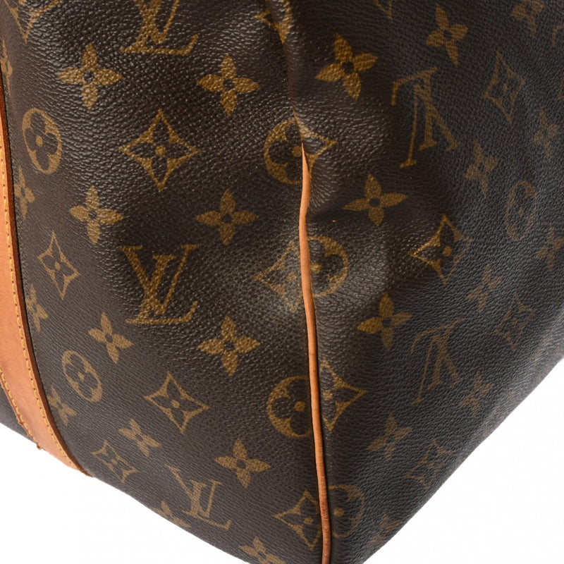 LOUIS VUITTON ルイヴィトン モノグラム キーポル バンドリエール 55 ブラウン M41414 ユニセックス モノグラムキャンバス ボストンバッグ Bランク 中古 銀蔵