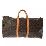 LOUIS VUITTON ルイヴィトン モノグラム キーポル バンドリエール 55 ブラウン M41414 ユニセックス モノグラムキャンバス ボストンバッグ Bランク 中古 銀蔵