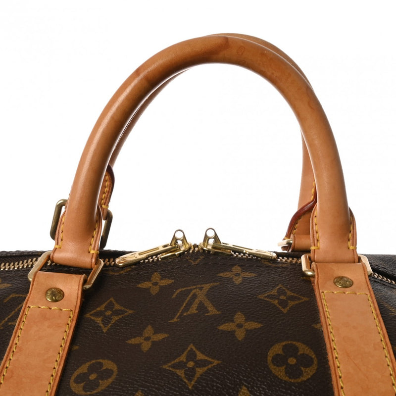 LOUIS VUITTON ルイヴィトン モノグラム キーポル バンドリエール 55 ブラウン M41414 ユニセックス モノグラムキャンバス ボストンバッグ Bランク 中古 銀蔵