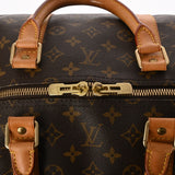 LOUIS VUITTON ルイヴィトン モノグラム キーポル バンドリエール 55 ブラウン M41414 ユニセックス モノグラムキャンバス ボストンバッグ Bランク 中古 銀蔵