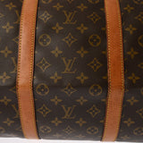 LOUIS VUITTON ルイヴィトン モノグラム キーポル 55 ブラウン M41424 ユニセックス モノグラムキャンバス ボストンバッグ Bランク 中古 銀蔵