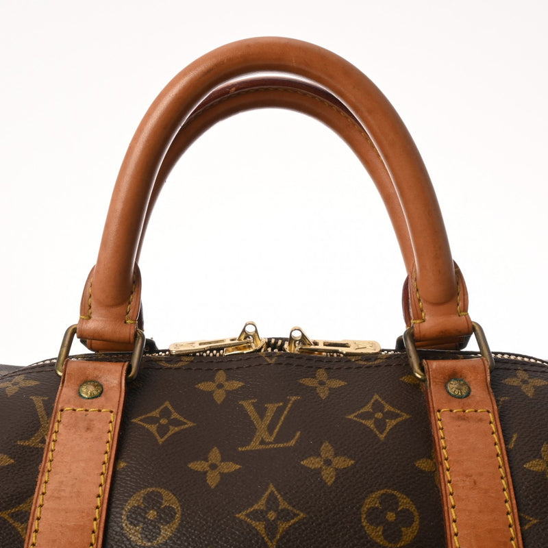 LOUIS VUITTON ルイヴィトン モノグラム キーポル 55 ブラウン M41424 ユニセックス モノグラムキャンバス ボストンバッグ Bランク 中古 銀蔵