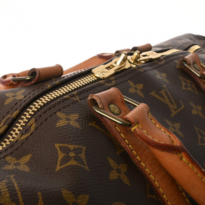 LOUIS VUITTON ルイヴィトン モノグラム キーポル 55 ブラウン M41424 ユニセックス モノグラムキャンバス ボストンバッグ Bランク 中古 銀蔵