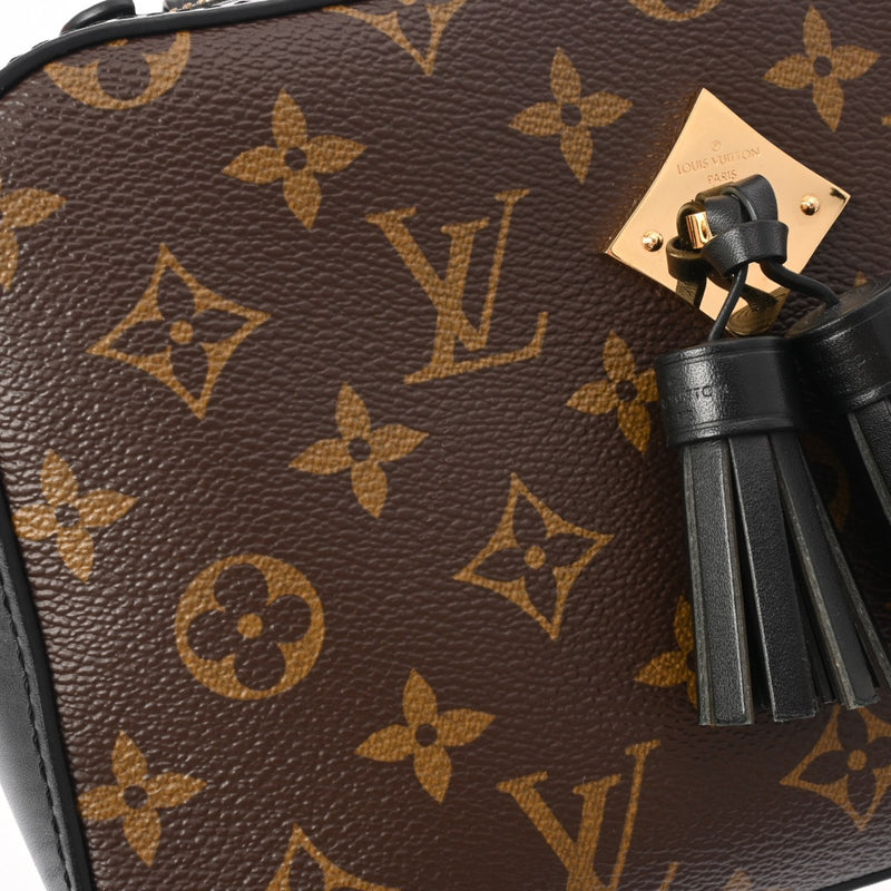 LOUIS VUITTON ルイヴィトン モノグラム サントンジュ ノワール M43555 レディース モノグラムキャンバス ショルダーバッグ Aランク 中古 銀蔵