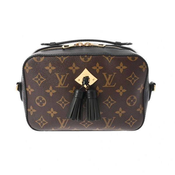 LOUIS VUITTON ルイヴィトン モノグラム サントンジュ ノワール M43555 レディース モノグラムキャンバス ショルダーバッグ Aランク 中古 銀蔵