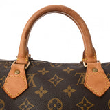 LOUIS VUITTON ルイヴィトン モノグラム スピーディ 35 ブラウン M41524 レディース モノグラムキャンバス ハンドバッグ Bランク 中古 銀蔵