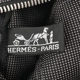 HERMES エルメス エールライン GM グレー ユニセックス キャンバス トートバッグ Aランク 中古 銀蔵