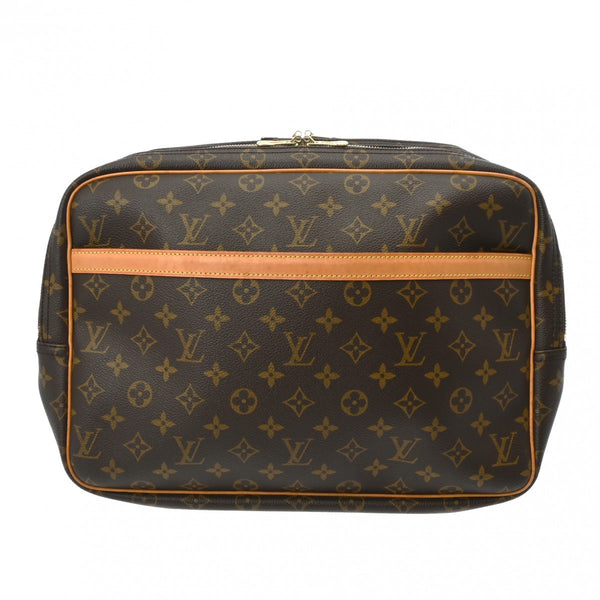 LOUIS VUITTON ルイヴィトン モノグラム リポーターGM ブラウン M45252 レディース モノグラムキャンバス ショルダーバッグ Bランク 中古 銀蔵