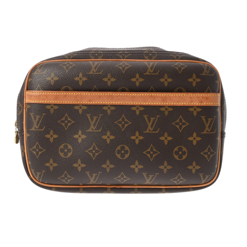 LOUIS VUITTON ルイヴィトン モノグラム リポーター PM ブラウン M45254 ユニセックス モノグラムキャンバス ショルダーバッグ Bランク 中古 銀蔵