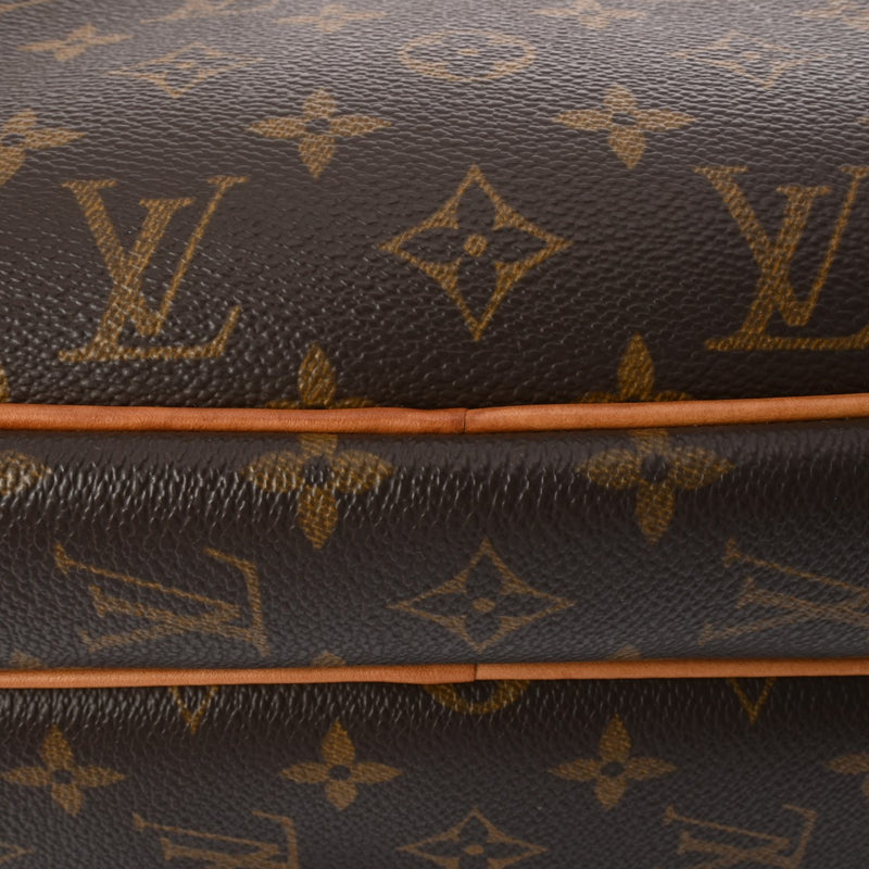 LOUIS VUITTON ルイヴィトン モノグラム リポーター PM ブラウン M45254 ユニセックス モノグラムキャンバス ショルダーバッグ Bランク 中古 銀蔵