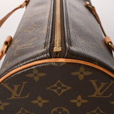 LOUIS VUITTON ルイヴィトン モノグラム パピヨン GM ブラウン M51385 レディース モノグラムキャンバス ハンドバッグ Bランク 中古 銀蔵