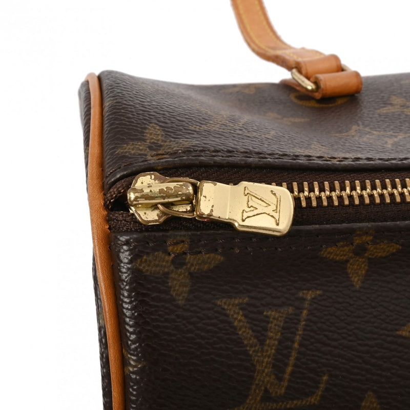 LOUIS VUITTON ルイヴィトン モノグラム パピヨン GM ブラウン M51385 レディース モノグラムキャンバス ハンドバッグ Bランク 中古 銀蔵