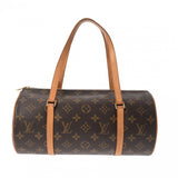 LOUIS VUITTON ルイヴィトン モノグラム パピヨン GM ブラウン M51385 レディース モノグラムキャンバス ハンドバッグ Bランク 中古 銀蔵