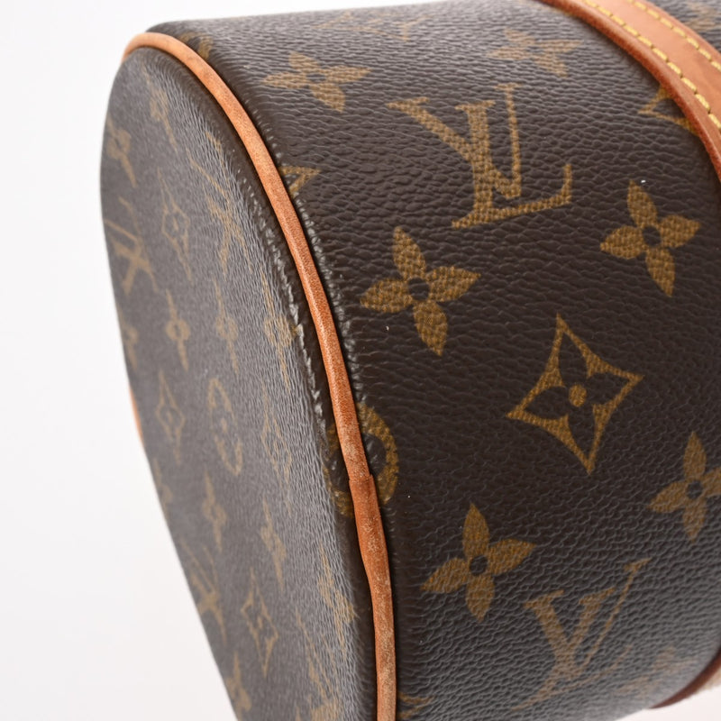 LOUIS VUITTON ルイヴィトン モノグラム パピヨン GM ブラウン M51385 レディース モノグラムキャンバス ハンドバッグ Bランク 中古 銀蔵