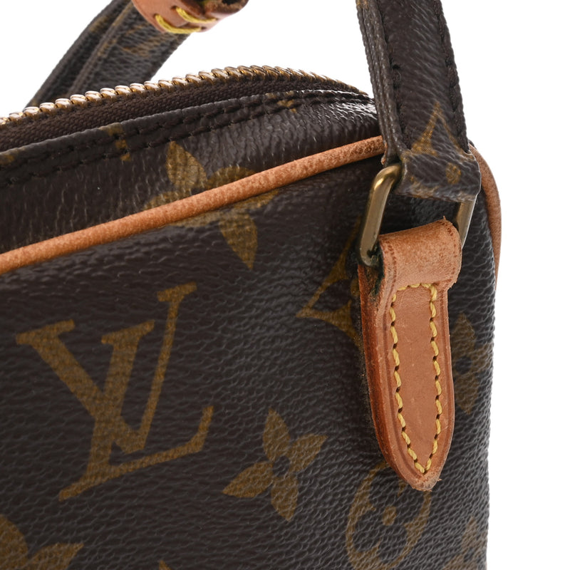 LOUIS VUITTON ルイヴィトン モノグラム マルリーバンドリエール ブラウン M51828 レディース モノグラムキャンバス ショルダーバッグ Bランク 中古 銀蔵