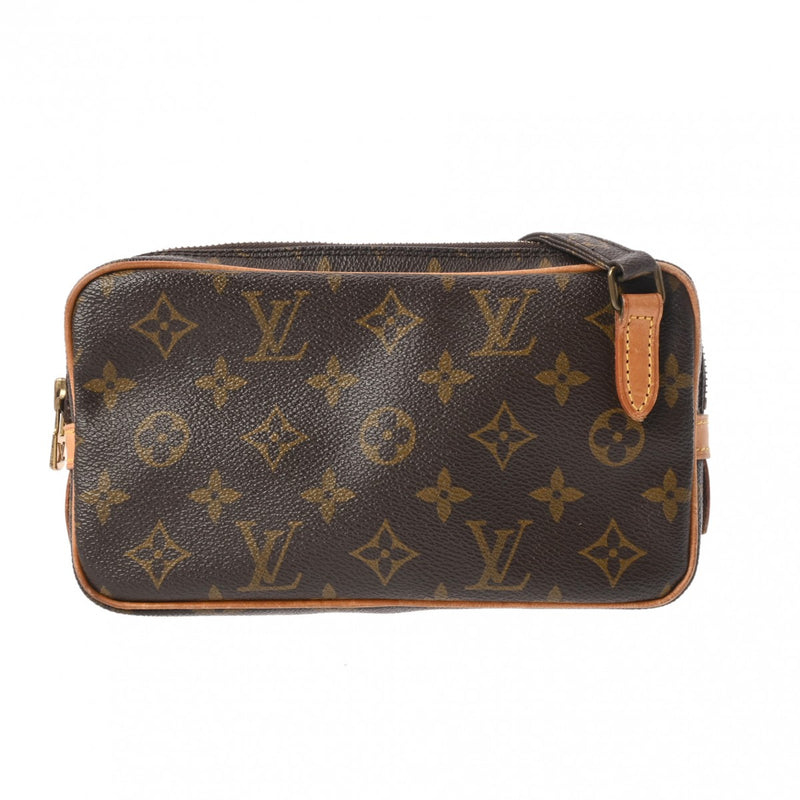 LOUIS VUITTON ルイヴィトン モノグラム マルリーバンドリエール ブラウン M51828 レディース モノグラムキャンバス ショルダーバッグ Bランク 中古 銀蔵