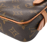 LOUIS VUITTON ルイヴィトン モノグラム マルリーバンドリエール ブラウン M51828 レディース モノグラムキャンバス ショルダーバッグ Bランク 中古 銀蔵